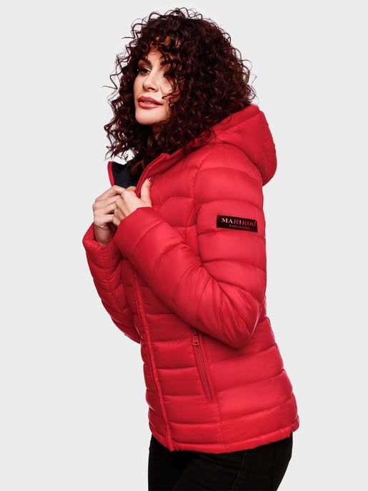 Marikoo Damen Steppjacke Lucy mit Kapuze & leichtem Futter - Image 3