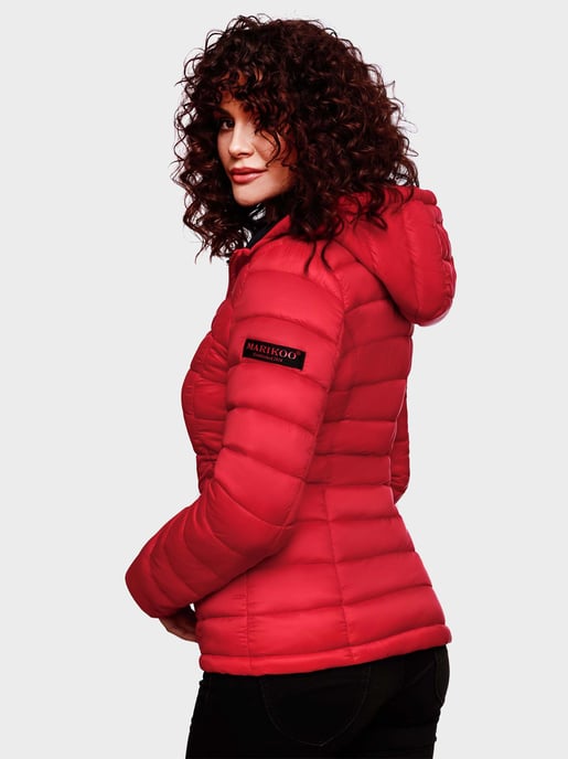 Marikoo Damen Steppjacke Lucy mit Kapuze & leichtem Futter - Image 4