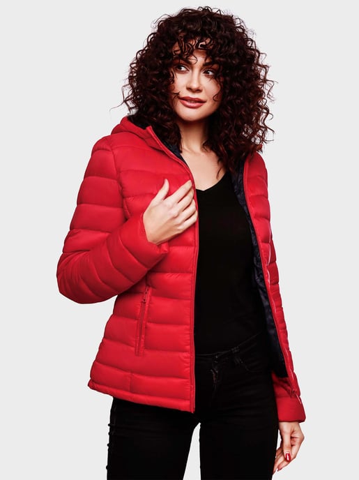Marikoo Damen Steppjacke Lucy mit Kapuze & leichtem Futter - Image 5