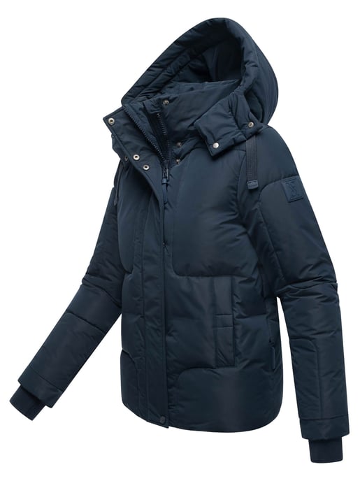 Navahoo Damen Steppjacke Zauberlicht mit Fleecefutter & Kapuze - Image 2