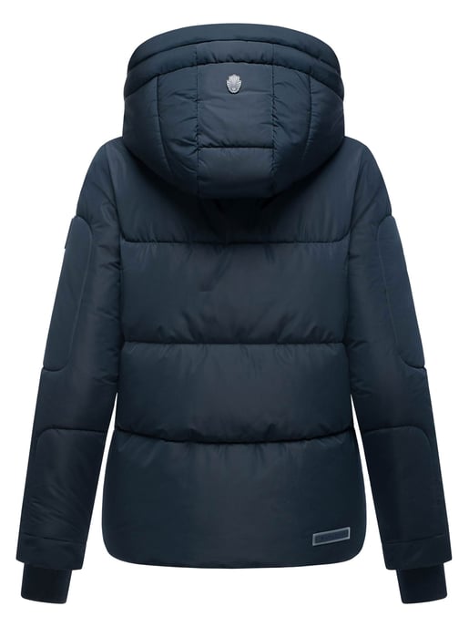 Navahoo Damen Steppjacke Zauberlicht mit Fleecefutter & Kapuze - Image 3