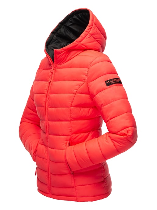 Marikoo Damen Steppjacke Lucy mit Kapuze & leichtem Futter - Image 4