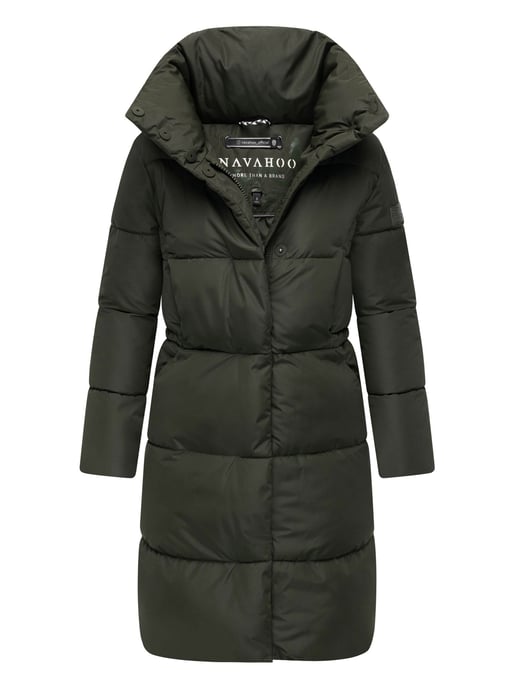 Marikoo Damen Steppjacke Yukanii mit Kapuze & Reißverschlusstaschen - Image 5