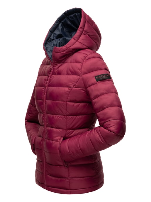 Marikoo Damen Steppjacke Lucy mit Kapuze & leichtem Futter - Image 5