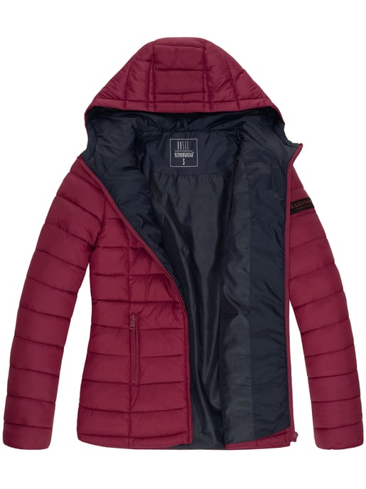 Marikoo Damen Steppjacke Lucy mit Kapuze & leichtem Futter - Image 6