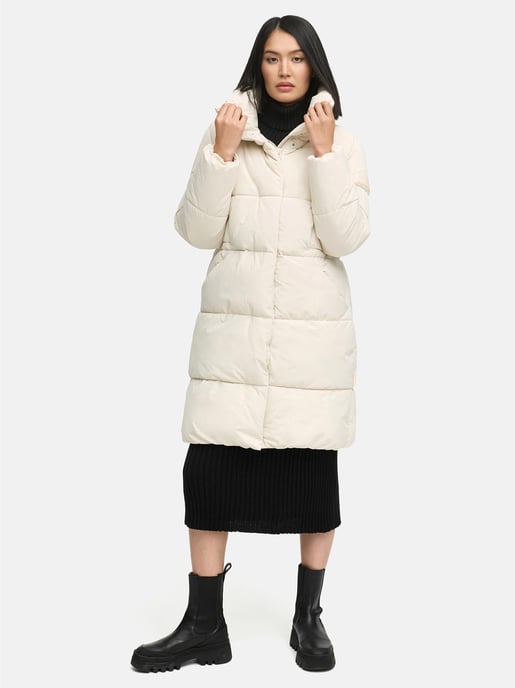 Marikoo Damen Steppjacke Yukanii mit Kapuze & Reißverschlusstaschen - Image 2