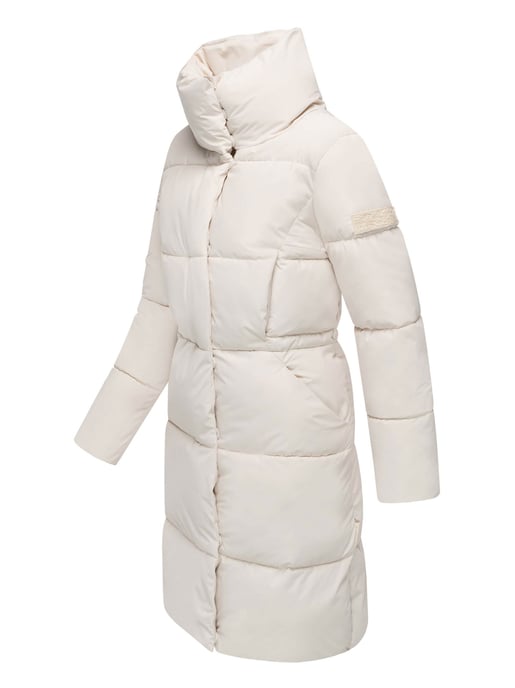 Marikoo Damen Steppjacke Yukanii mit Kapuze & Reißverschlusstaschen - Image 6