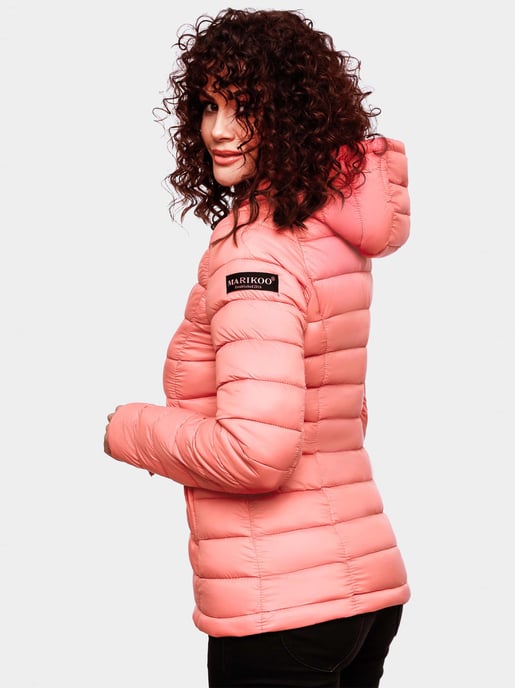 Marikoo Damen Steppjacke Lucy mit Kapuze & leichtem Futter - Image 4