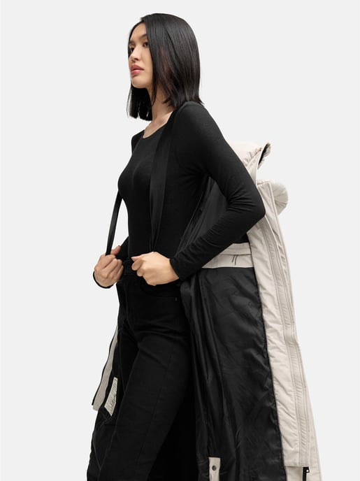 Navahoo Damen Steppmantel Engelsfeder XIV – warm, stilvoll & funktional - Image 6