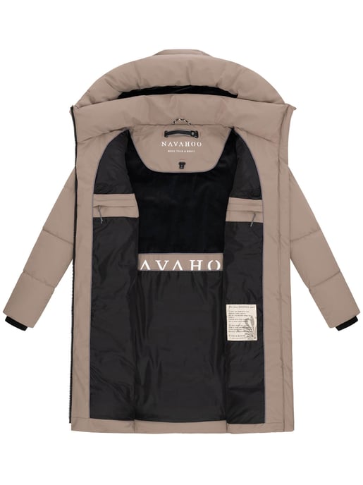 Navahoo Damen Steppmantel Mondnebel XIV – warm, stilvoll & funktional - Image 4