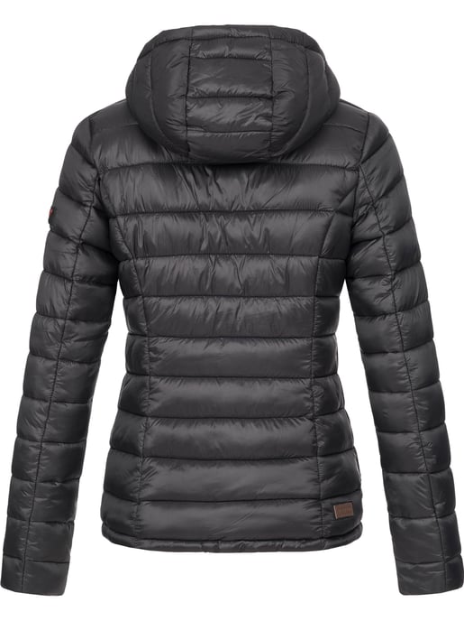 Marikoo Damen Steppjacke Lucy mit Kapuze & leichtem Futter - Image 3