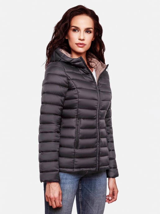 Marikoo Damen Steppjacke Lucy mit Kapuze & leichtem Futter - Image 5