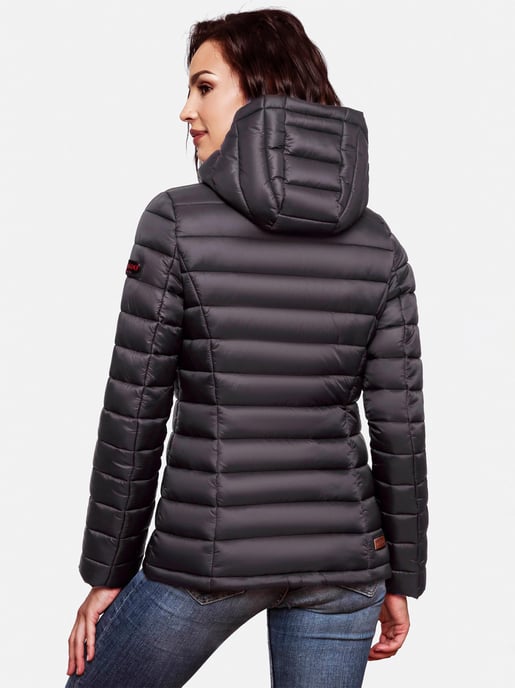 Marikoo Damen Steppjacke Lucy mit Kapuze & leichtem Futter - Image 6