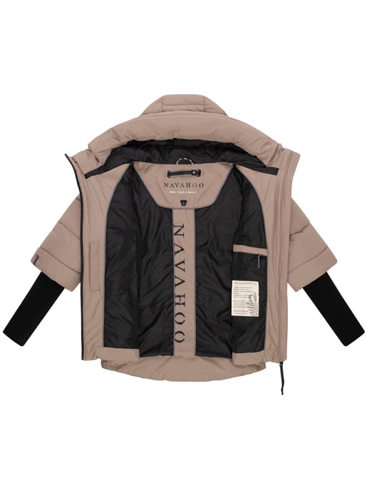 Navahoo Damen Winter Steppjacke Lotusherz XIV – warm, funktional & urban - Image 3