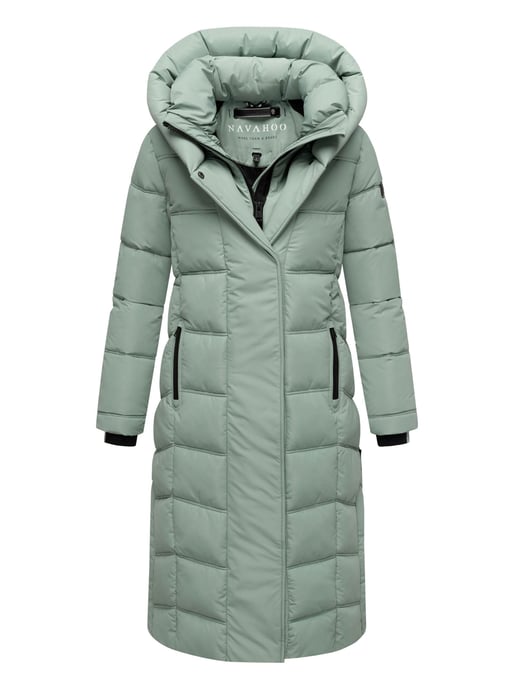 Navahoo Damen Steppmantel Engelsfeder XIV – warm, stilvoll & funktional - Image 1