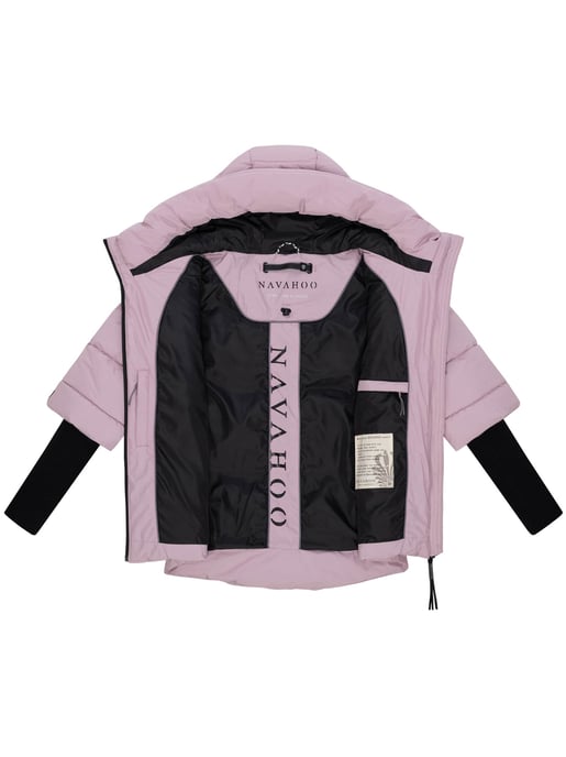 Navahoo Damen Winter Steppjacke Lotusherz XIV – warm, funktional & urban - Image 3