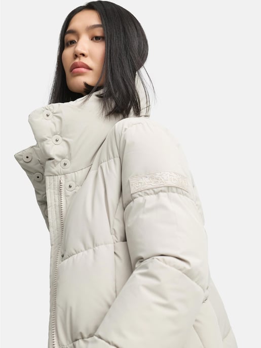 Marikoo Damen Steppjacke Yukanii mit Kapuze & Reißverschlusstaschen - Image 2