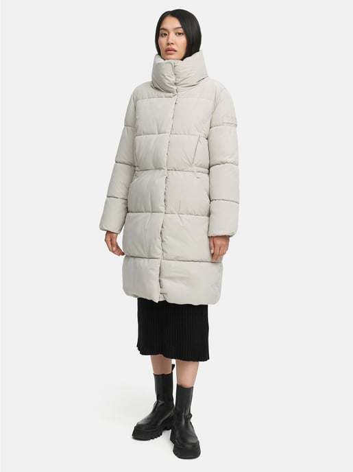 Marikoo Damen Steppjacke Yukanii mit Kapuze & Reißverschlusstaschen - Image 3