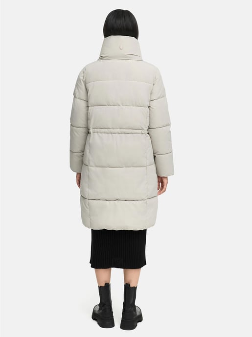 Marikoo Damen Steppjacke Yukanii mit Kapuze & Reißverschlusstaschen - Image 4