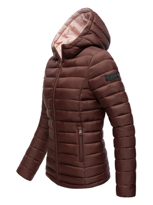 Marikoo Damen Steppjacke Lucy mit Kapuze & leichtem Futter - Image 3