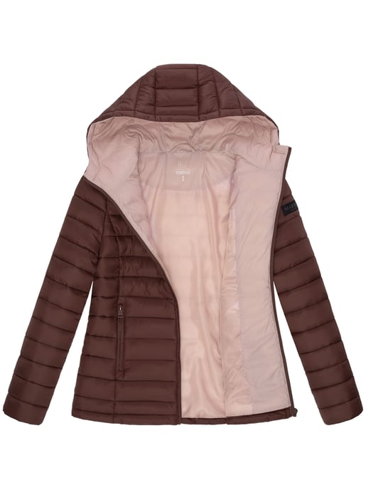 Marikoo Damen Steppjacke Lucy mit Kapuze & leichtem Futter - Image 6