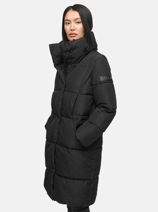 Marikoo Damen Steppjacke Yukanii mit Kapuze & Reißverschlusstaschen - Image 2