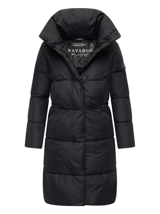 Marikoo Damen Steppjacke Yukanii mit Kapuze & Reißverschlusstaschen - Image 5