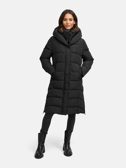 Navahoo Damen Steppmantel Laubzauber – elegant, warm & funktional - Image 6
