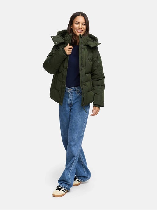 Navahoo Damen Steppjacke Zauberlicht mit Fleecefutter & Kapuze - Image 5