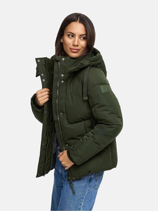 Navahoo Damen Steppjacke Zauberlicht mit Fleecefutter & Kapuze - Image 6