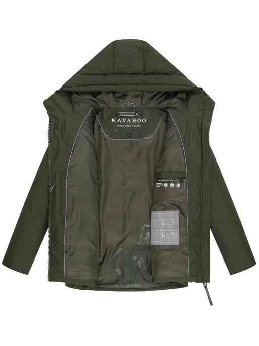 Navahoo Damen Steppjacke Pastellzauber – warm, stylisch & figurbetont - Image 4