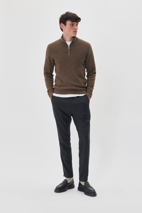 Strickpullover MAlagoon Strickpullover Gerade Passform - Image 1