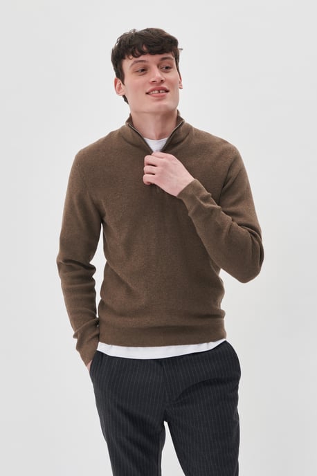 Strickpullover MAlagoon Strickpullover Gerade Passform - Image 2
