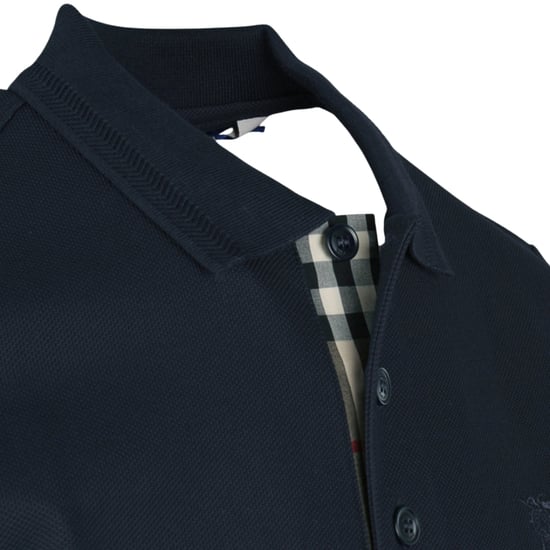 Burberry - Poloshirt „eddie Ekd" In Kohleblau - Image 3