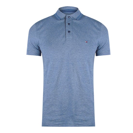 Tommy Hilfiger - Poloshirt In Verblasstem Indigoblau - Image 1