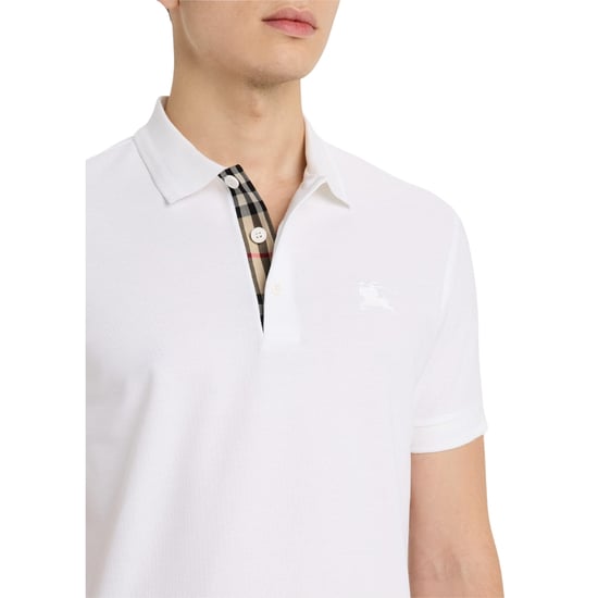 Burberry - Eddie Ekd - Weißes Poloshirt - Image 4
