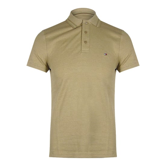 Tommy Hilfiger - Poloshirt In Dunklem Dune-beige - Image 1