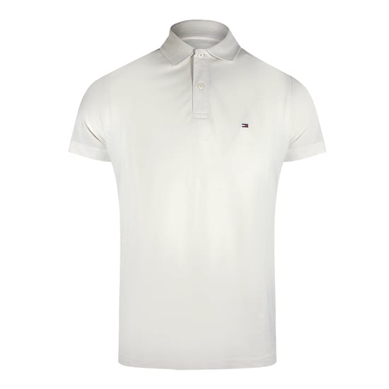 Tommy Hilfiger - Verwittertes Weißes Poloshirt - Image 1