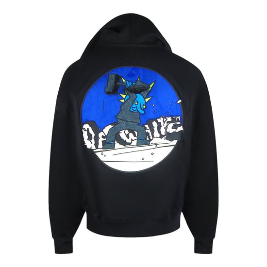 Off-white Hammer Skate Zip Hoodie Schwarz - Image 4