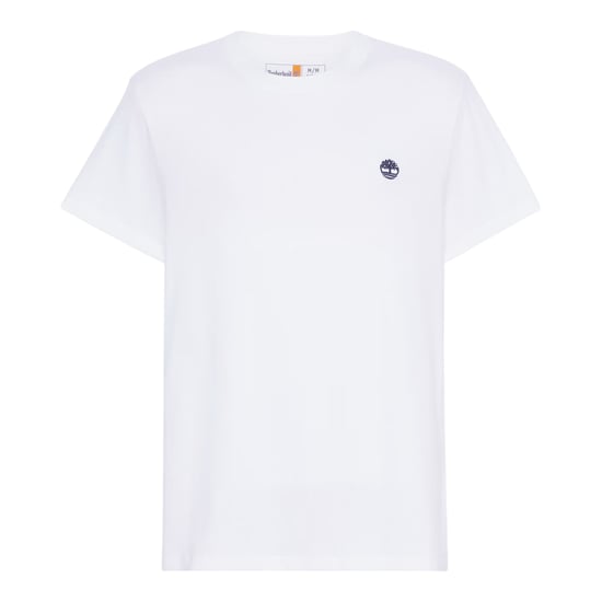 Timberland Herren T-Shirts Klassisches Logo Sommer Rundhals Dunstan River Tops Neu - Image 4