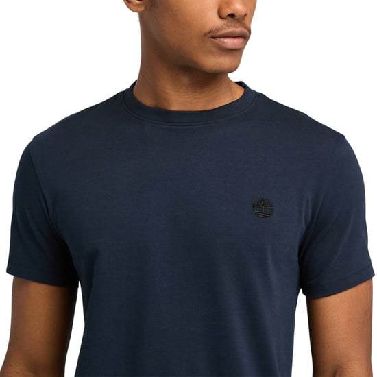 Timberland Herren T-Shirts Classic Logo Sommer Rundhals Dunstan River Tops Neu - Image 5