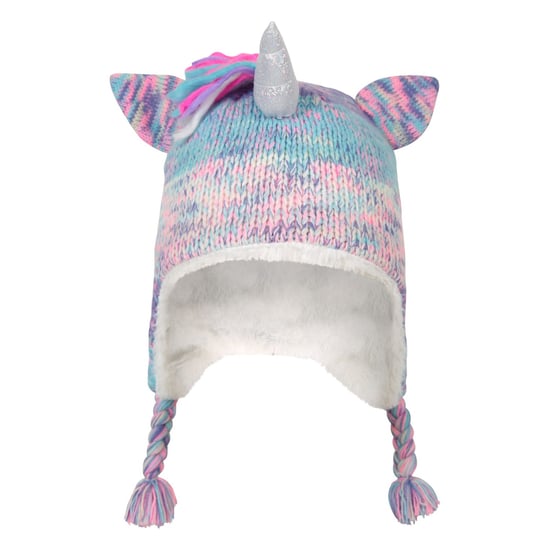 Mountain Warehouse - Fliegermütze für Kinder (Blau/Pink) - Image 4