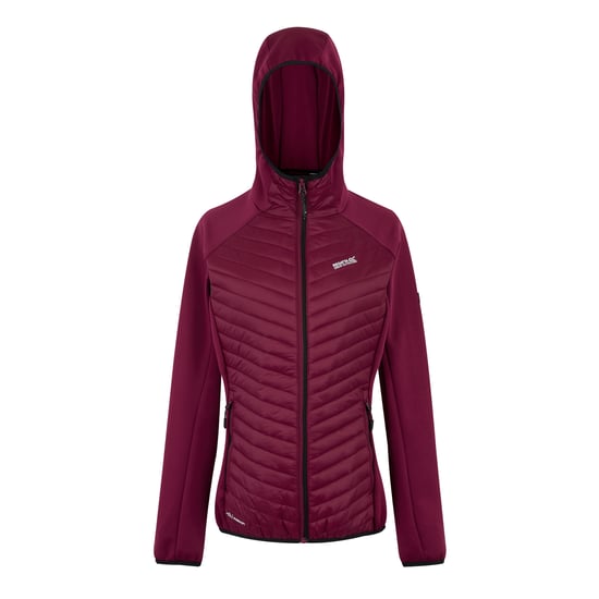 Regatta Damen Anderson Hybridjacke (Dunkelrot) - Image 1
