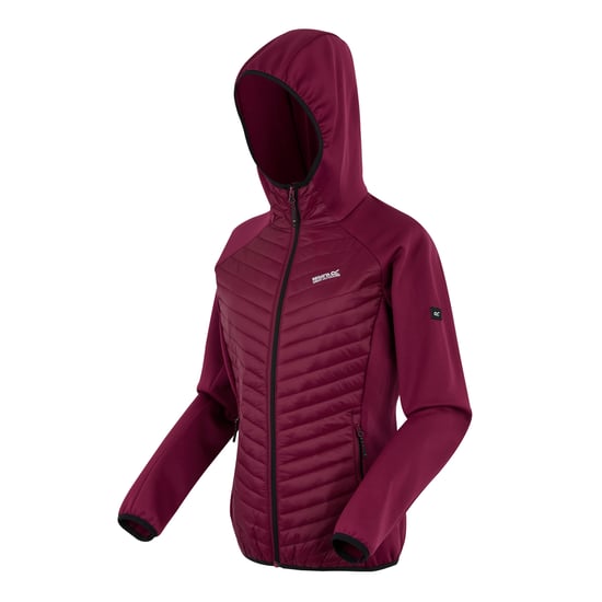 Regatta Damen Anderson Hybridjacke (Dunkelrot) - Image 3