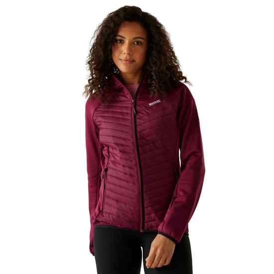 Regatta Damen Anderson Hybridjacke (Dunkelrot) - Image 4