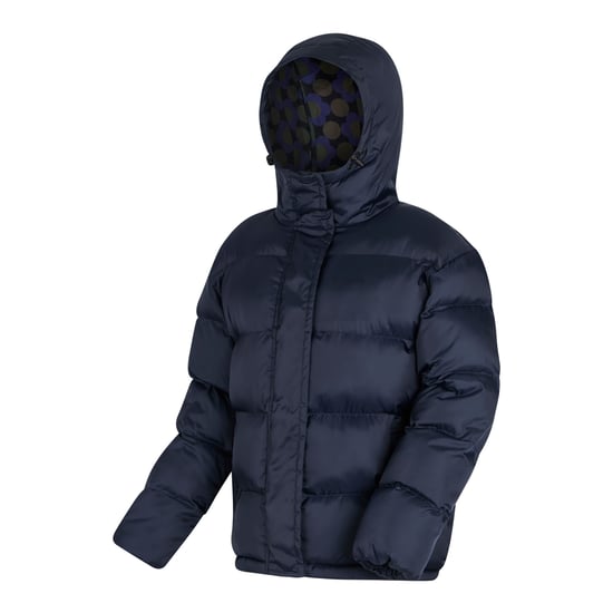 Regatta Damen Orla Kiely Blumen Steppjacke (Marineblau) - Image 3
