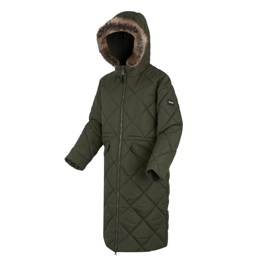 Regatta - "Freyla" Steppjacke für Damen (Dunkel-Khaki) - Image 3
