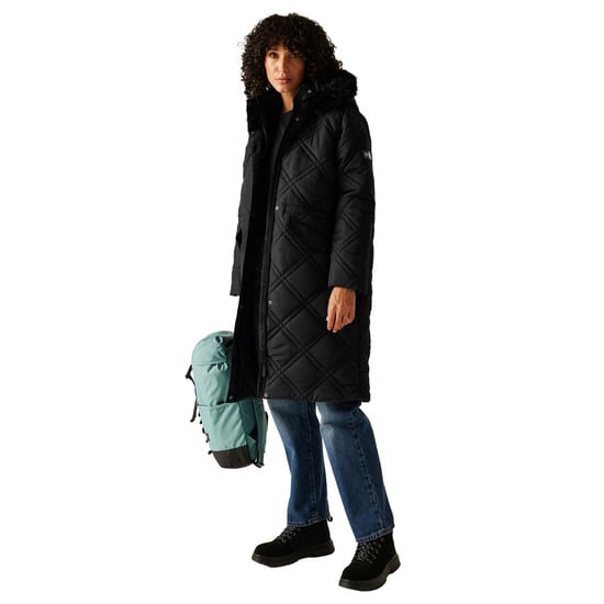 Regatta - "Freyla" Steppjacke für Damen (Schwarz) - Image 5