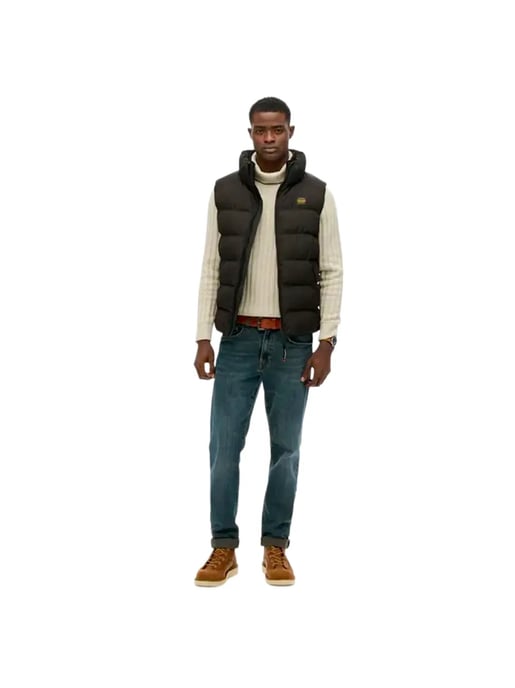 Superdry Herren Essential ärmellose Steppjacke - Image 2