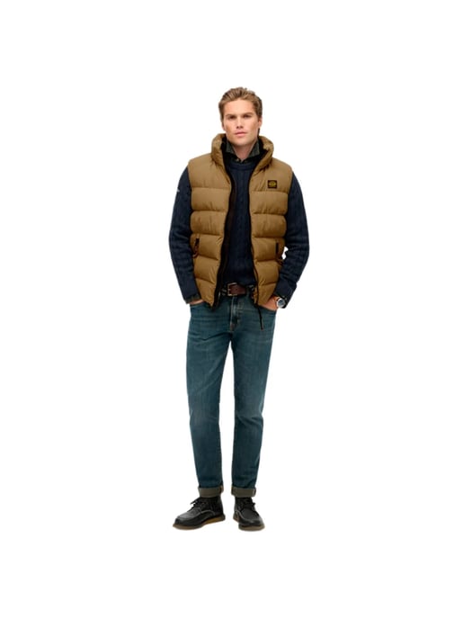Superdry Herren Essential ärmellose Steppjacke - Image 2
